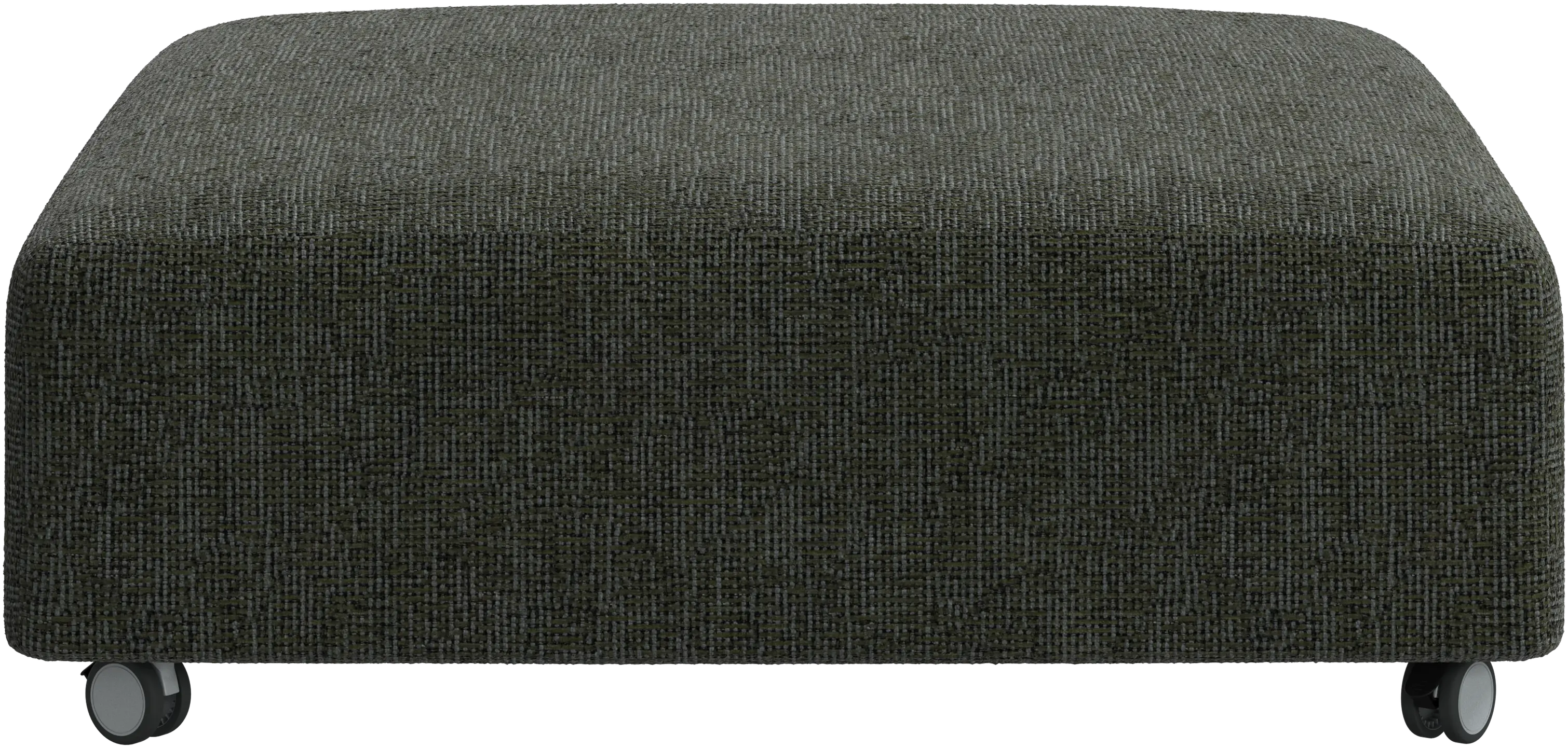 Hampton pouf on wheels